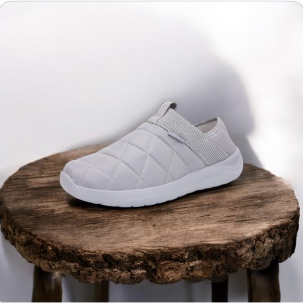 Quilted Slip-On Loafer for Men - White
